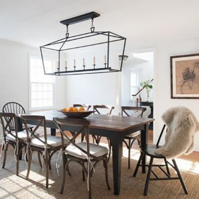 halle large linear pendant