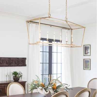 See Our Visual Comfort Darlana Lighting Up Close - Chrissy Marie Blog