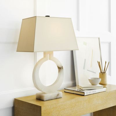 Ring Form Table Lamp by Visual Comfort at
