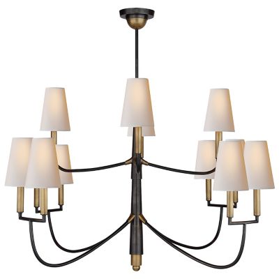 Farlane 2-Tier Chandelier (Bronze/Antique Brass) - OPEN BOX