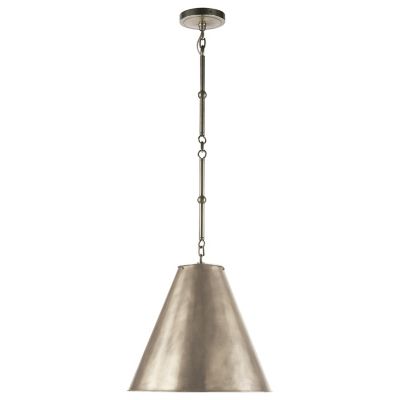 Goodman Antique Nickel Pendant