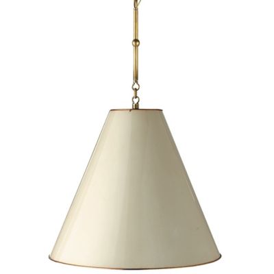 Visual Comfort Signature Hicks Bronze with Antiqued Brass Pendant Light &  Matching Items