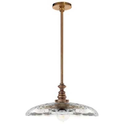 Boston Large Pendant in Hand-Rubbed Brass finish