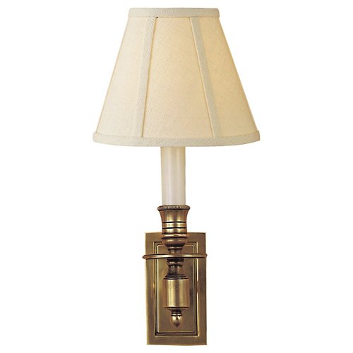 French Single Library Wall Sconce