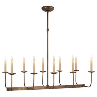 Linear Branched Chandelier