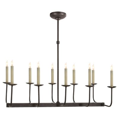 Linear Branched Chandelier