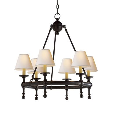 Classic Mini Ring Chandelier by Visual Comfort Signature at