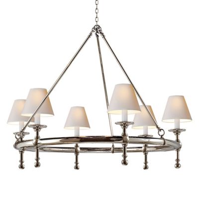 Buy Classic Two-Tier Ring Chandelier By Visual Comfort