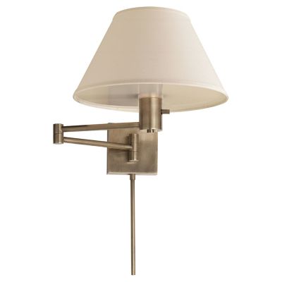 Swivel Head Wall One Light Wall Sconce in Hand-Rubbed Antique Brass