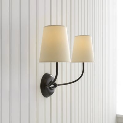 Shown in Bronze finish, 2 Light, in use