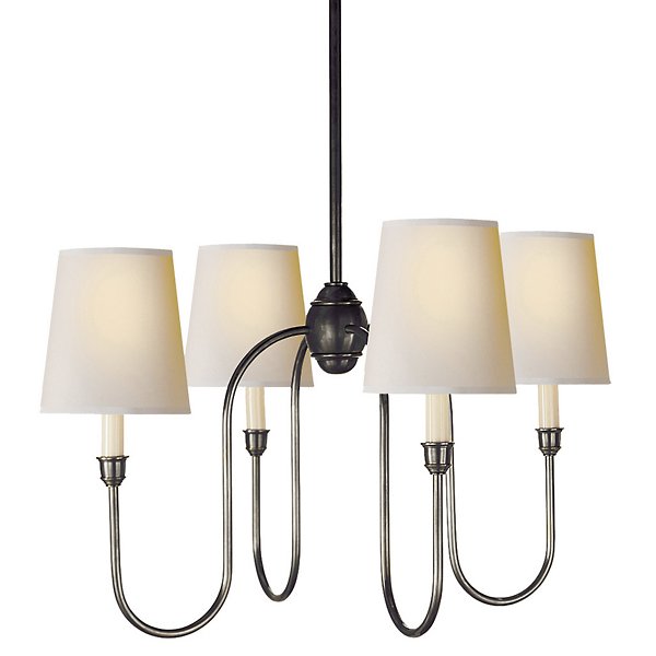 Vendome Chandelier By Visual Comfort At, Thomas O Brien Reed Chandelier Circa