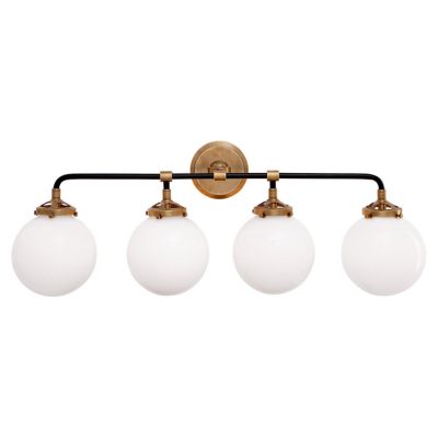Bistro Hand-Rubbed Antique Brass Bathbar