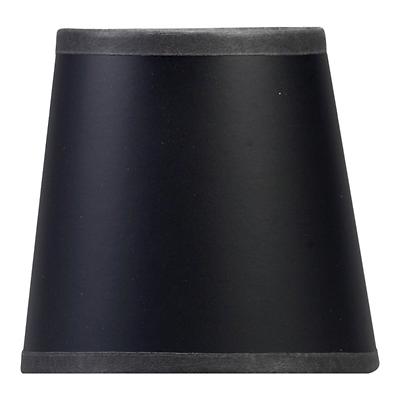 Black Paper Candle Clip Shade