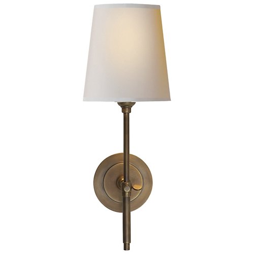Bryant Wall Sconce (Brass/Natural Paper) - OPEN BOX RETURN
