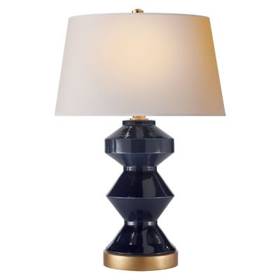 Weller Zig-Zag Table Lamp by Visual Comfort Signature at Lumens.com