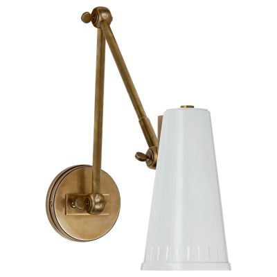 Antonio Adjustable Two Arm Wall Sconce