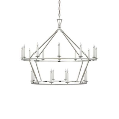 Darlana Large Two-Tiered Ring Chandelier