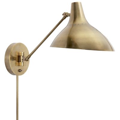 Charlton Wall Sconce (Hand-Rubbed Antique Brass) - OPEN BOX