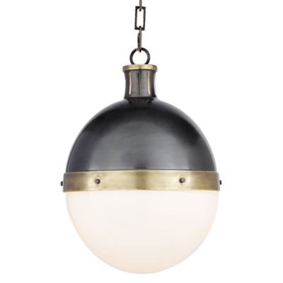 Hicks Pendant Light (Bronze|Antique Brass|22 In) - OPEN BOX