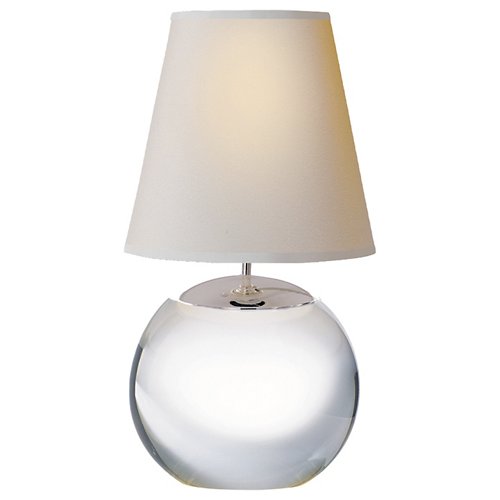 Terri Large Round Table Lamp (Crystal) - OPEN BOX RETURN