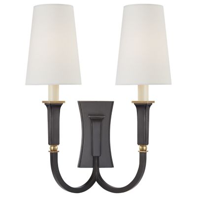 Delphia Large Double Arm Sconce
