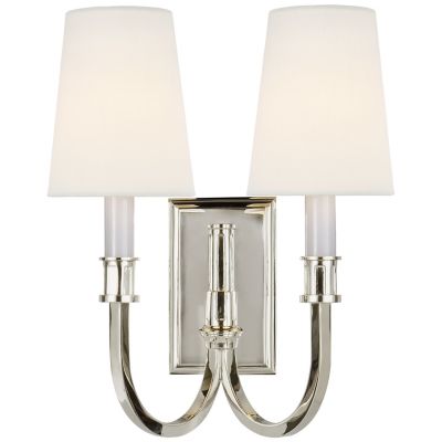 Modern Library Double Sconce