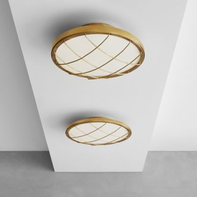 Dot Caged Flushmount