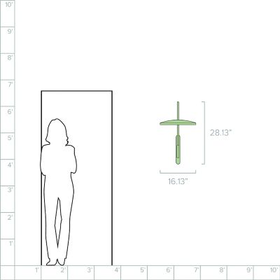 Dot Articulating Wall Sconce by Visual Comfort at