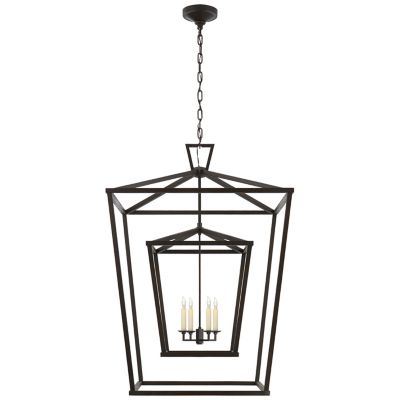 Darlana Double Cage Lantern Pendant