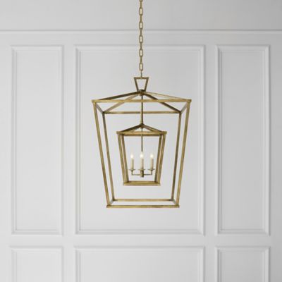 Darlana Double Cage Lantern Pendant