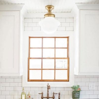 Edmond Semi-Flushmount