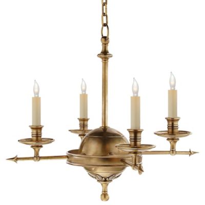 Leaf and Arrow Chandelier