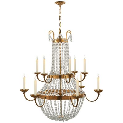 Paris Flea Market 2-Tier Chandelier
