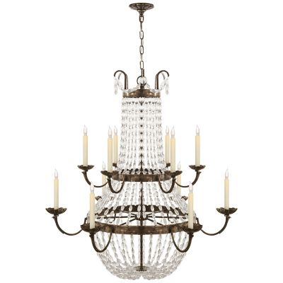 Paris Flea Market 2-Tier Chandelier