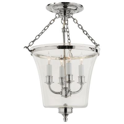 Sussex Bell Jar Semi-Flushmount