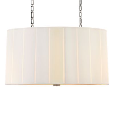 Perfect Pleat Oval Pendant