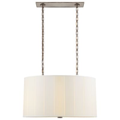 Perfect Pleat Oval Pendant