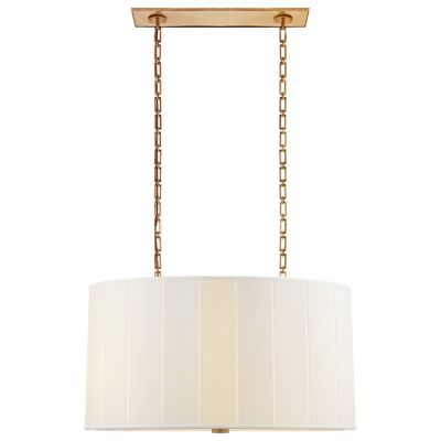 Perfect Pleat Oval Pendant