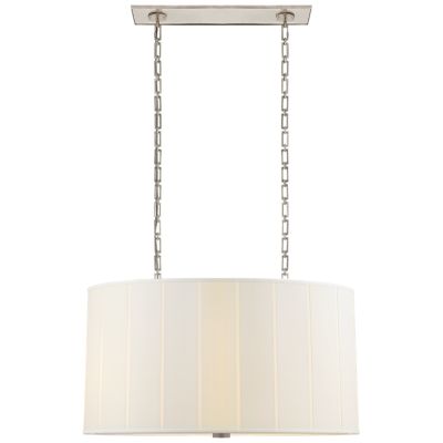 Perfect Pleat Oval Pendant