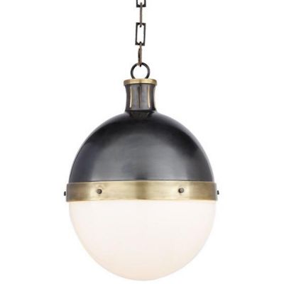 Hicks Pendant Light (Bronze|Antique Brass|11.75 In)-OPEN BOX
