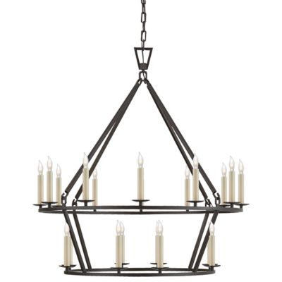 Darlana Medium Two-Tier Chandelier