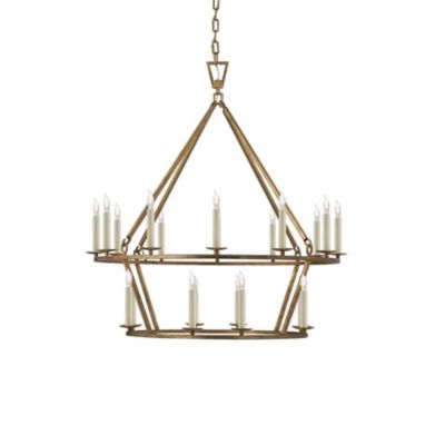 Darlana Medium Two-Tier Chandelier