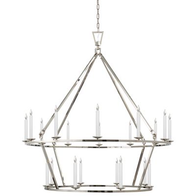 Darlana Extra-Large Two-Tiered Ring Chandelier