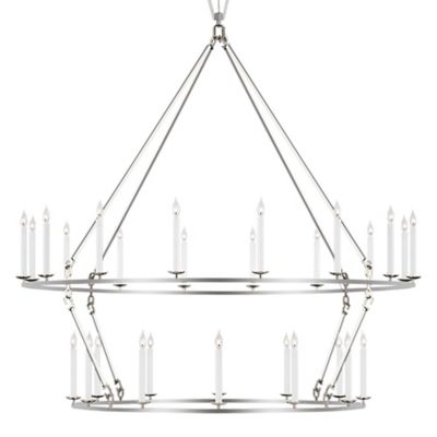 Darlana Extra-Large Two-Tiered Ring Chandelier