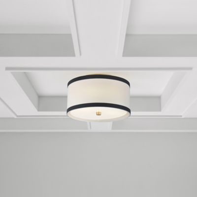 Walker medium outlet flush mount