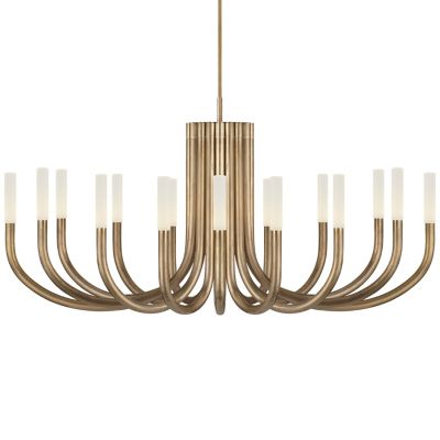 Rousseau LED Oval Chandelier