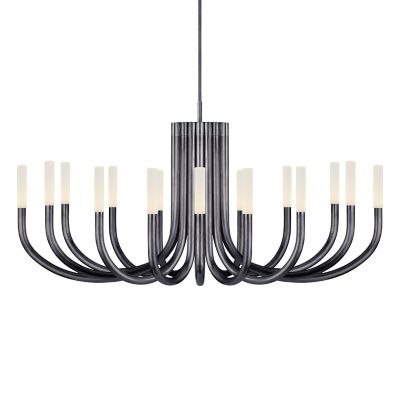 Rousseau LED Oval Chandelier