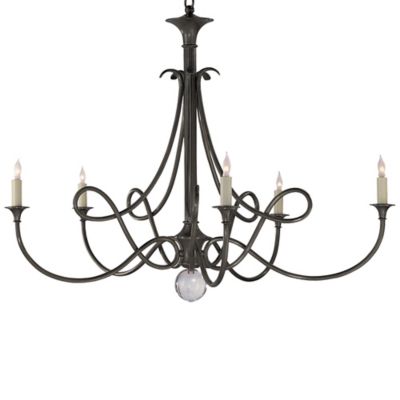 Double Twist Large Chandelier