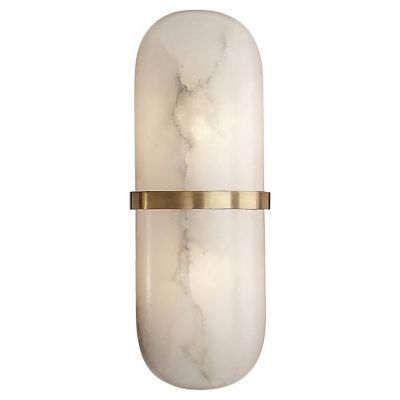 Melange Pill Form Wall Sconce (Burnished Brass) - OPEN BOX