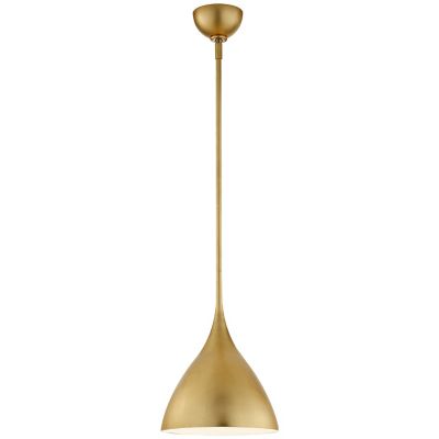 Agnes Pendant Light(Gild w/White Interior/S)-OPEN BOX RETURN